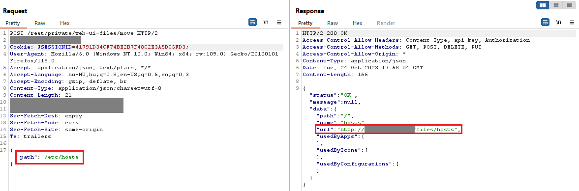 Moving the /etc/hosts file to the files directory